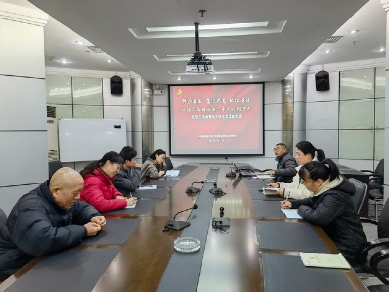 超大党委召开组织生活会暨民主评议党员座谈会